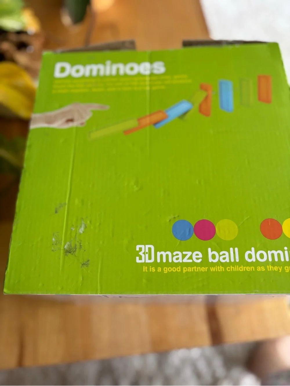3D Maze Ball Domino Kids Toy - Multicolor